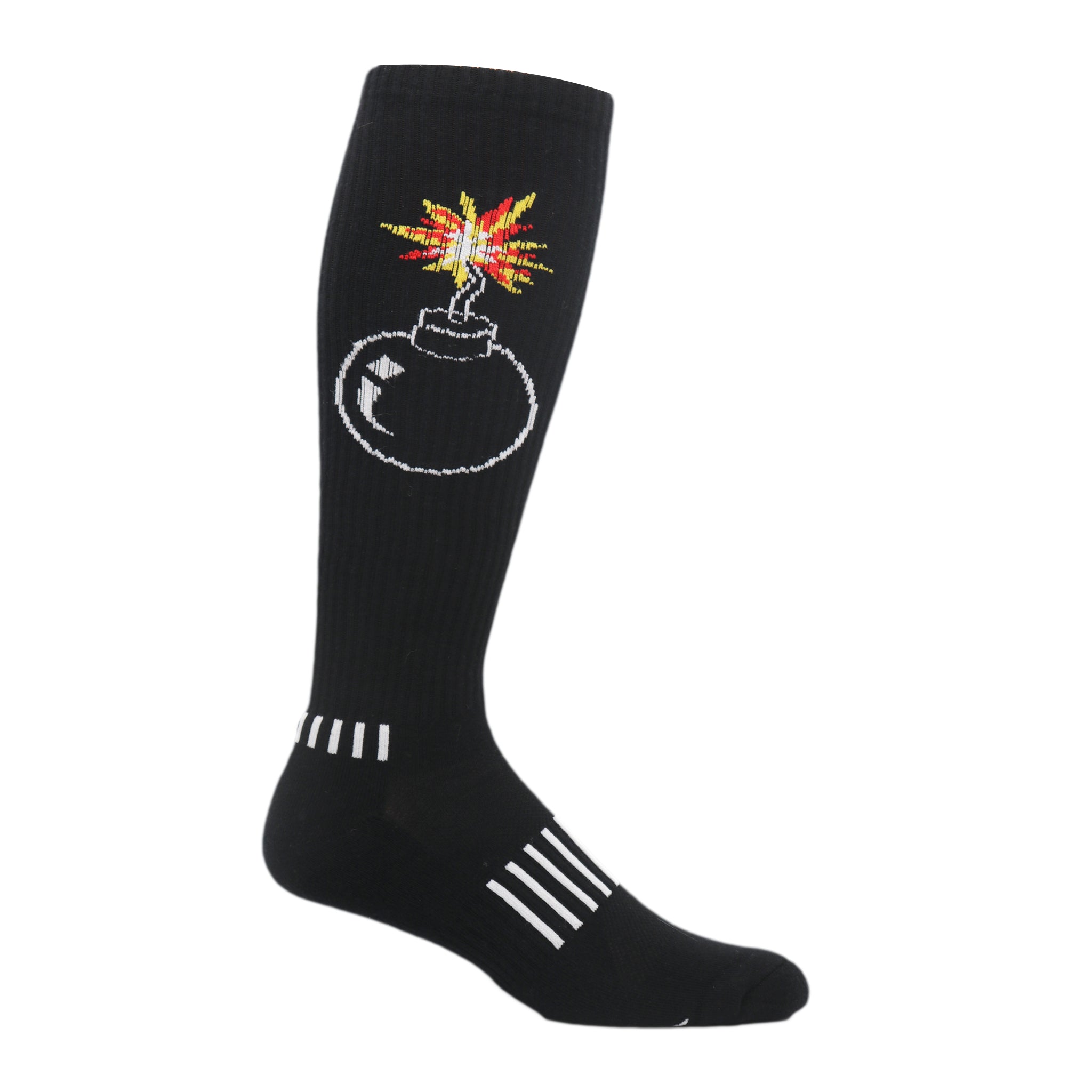Vero Moda - Chaussettes de sport côtelées - Blanc/rose Vero Moda - Chaussettes de sport côtelées - Blanc/rose