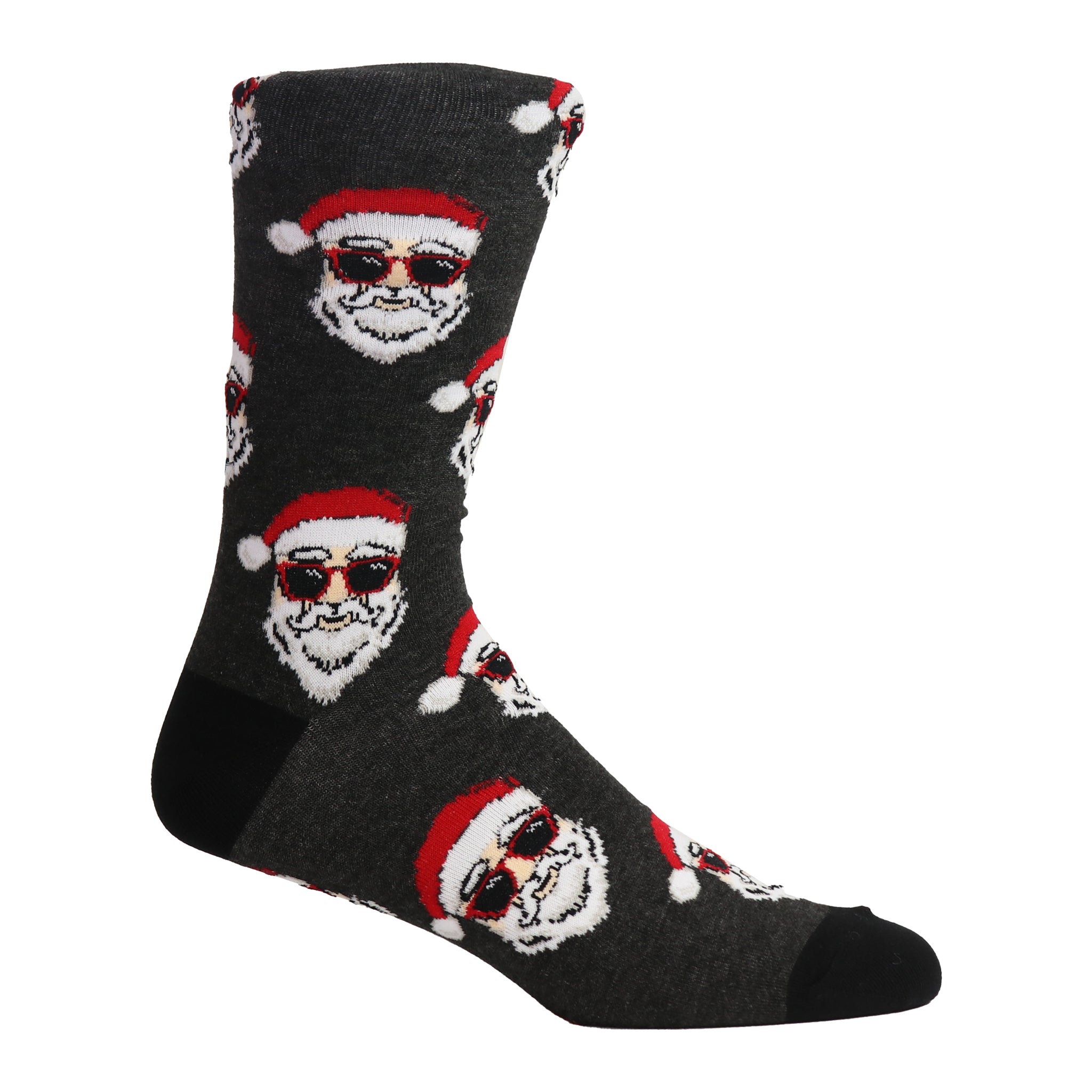 Santa Claus Christmas Crew Socks