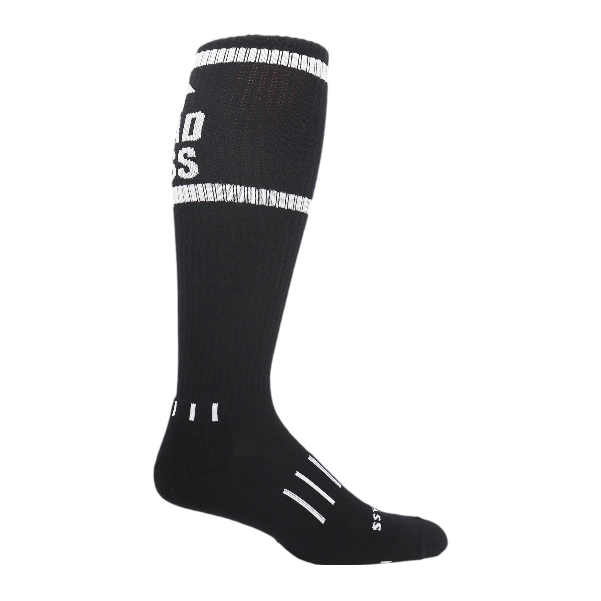 MOXY Socks Bad Ass athletic knee high performance socks black